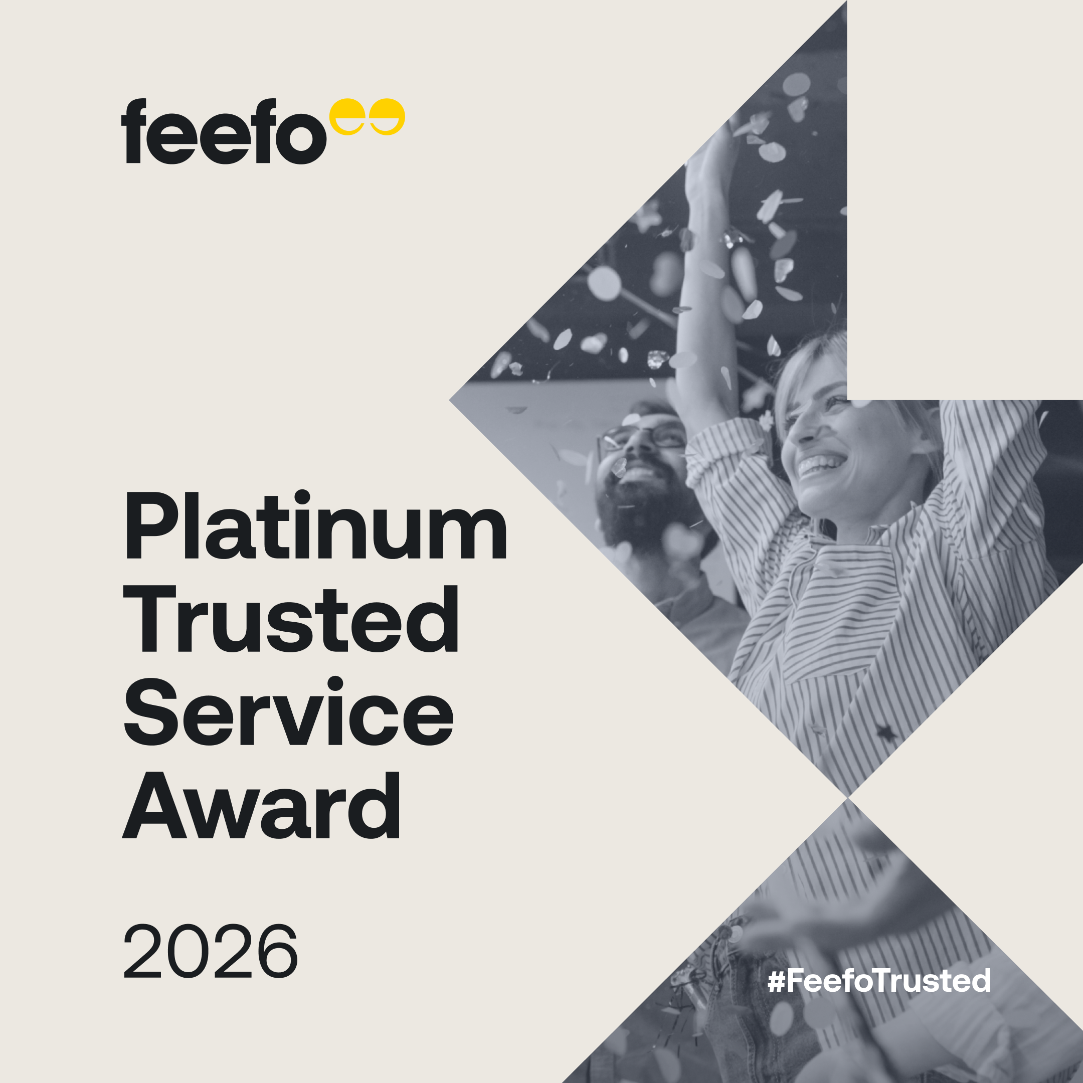 Feefo Platinum Trusted Service